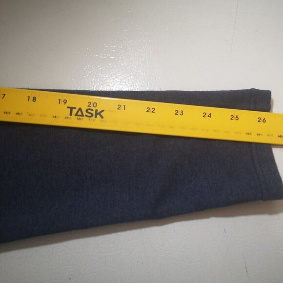 Kirkland Ladies Size Large French Terry Navy Blue Leggings - Picture 9 of 9